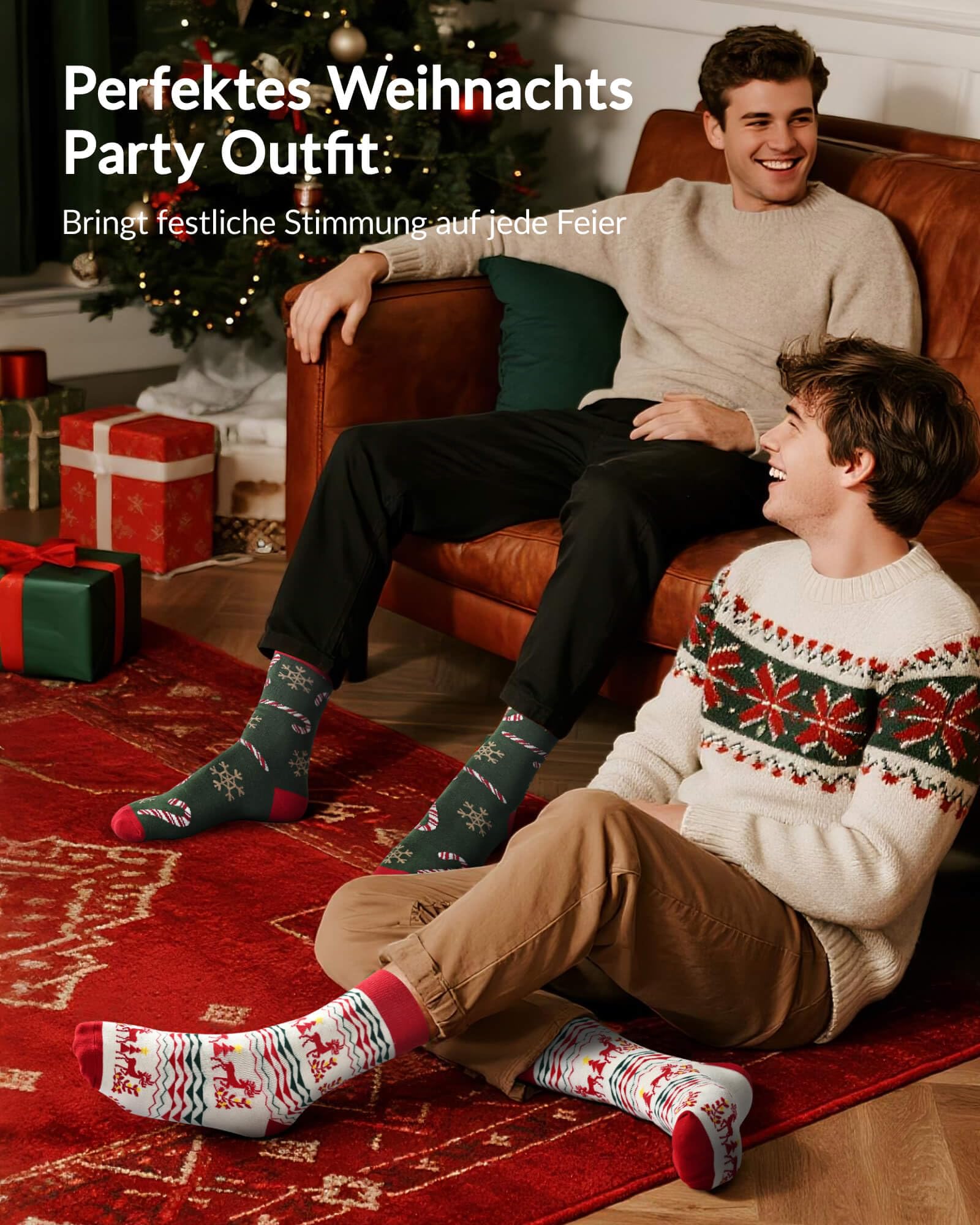 Moyel Adventskalender 2026 Socken Herren 24 Paar Lustig