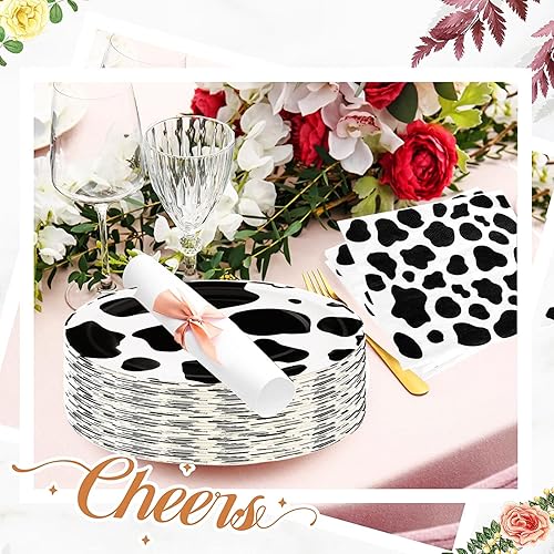 Miniatura 12 de Juego de 80 servilletas de notas musicales para fiestas, platos musicales y servilletas de notas musicales, platos de papel de 7 pulgadas,