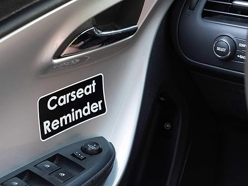 Miniatura 3 de Backseat Baby - Pegatinas de recordatorio - Paquete de 15 adhesivos, calcomanías y calcomanías