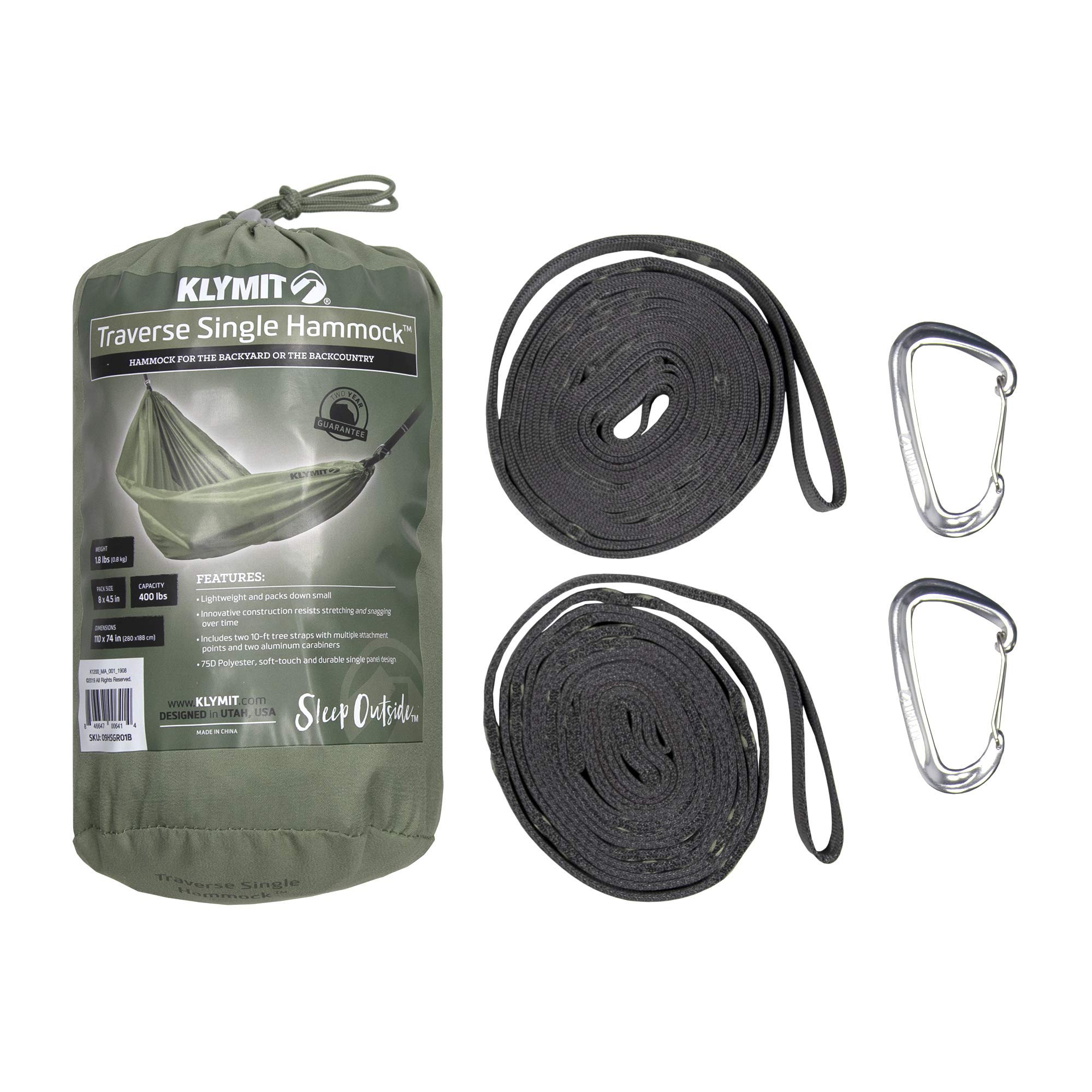 Amazon.com: Klymit Double Wide Camping Hammock 400 lb