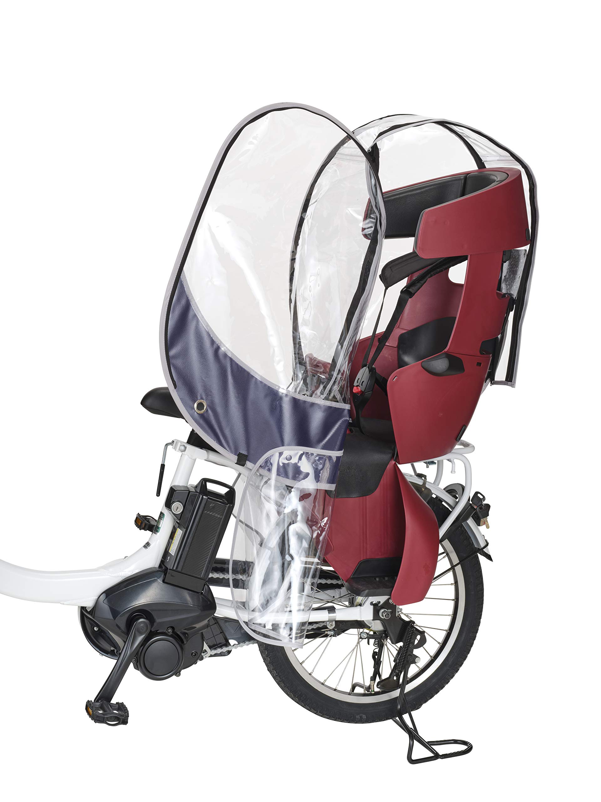 ヘッドレスト付リヤチャイルドシート用レインカバー(ハレーロ　RCR-800) Amazon | OGK技研 自転車 チャイルドシート周辺グッズ RCR-009 Ver.B