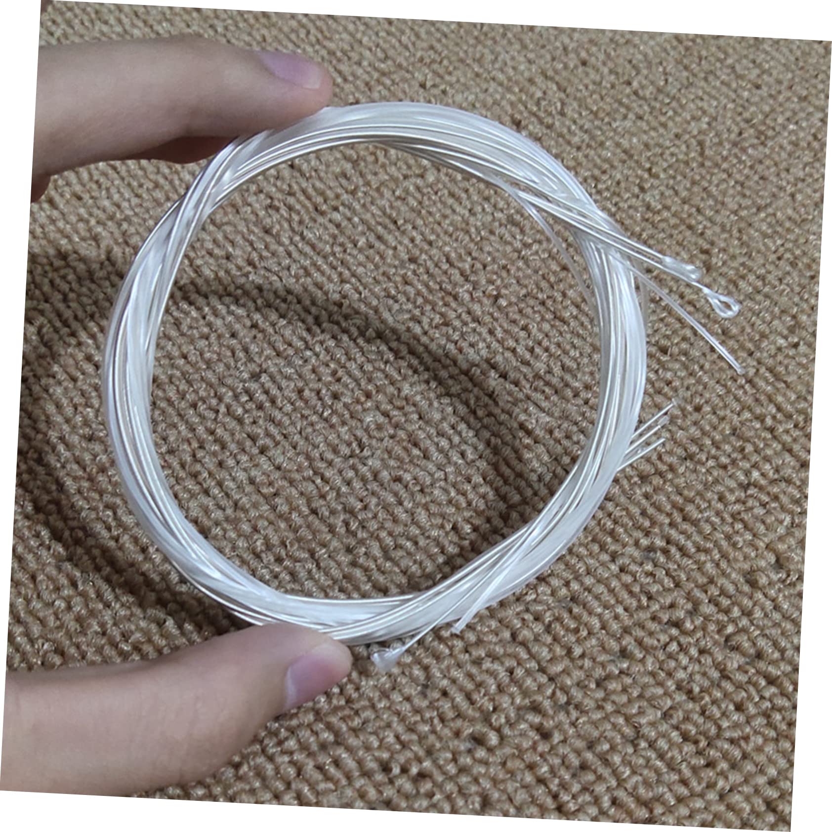 ibasenice 20paquetes Cuerdas De Guitarra De Nylon Profesional De Resistentes y Fáciles De Instalar Para Guitarra Folk y