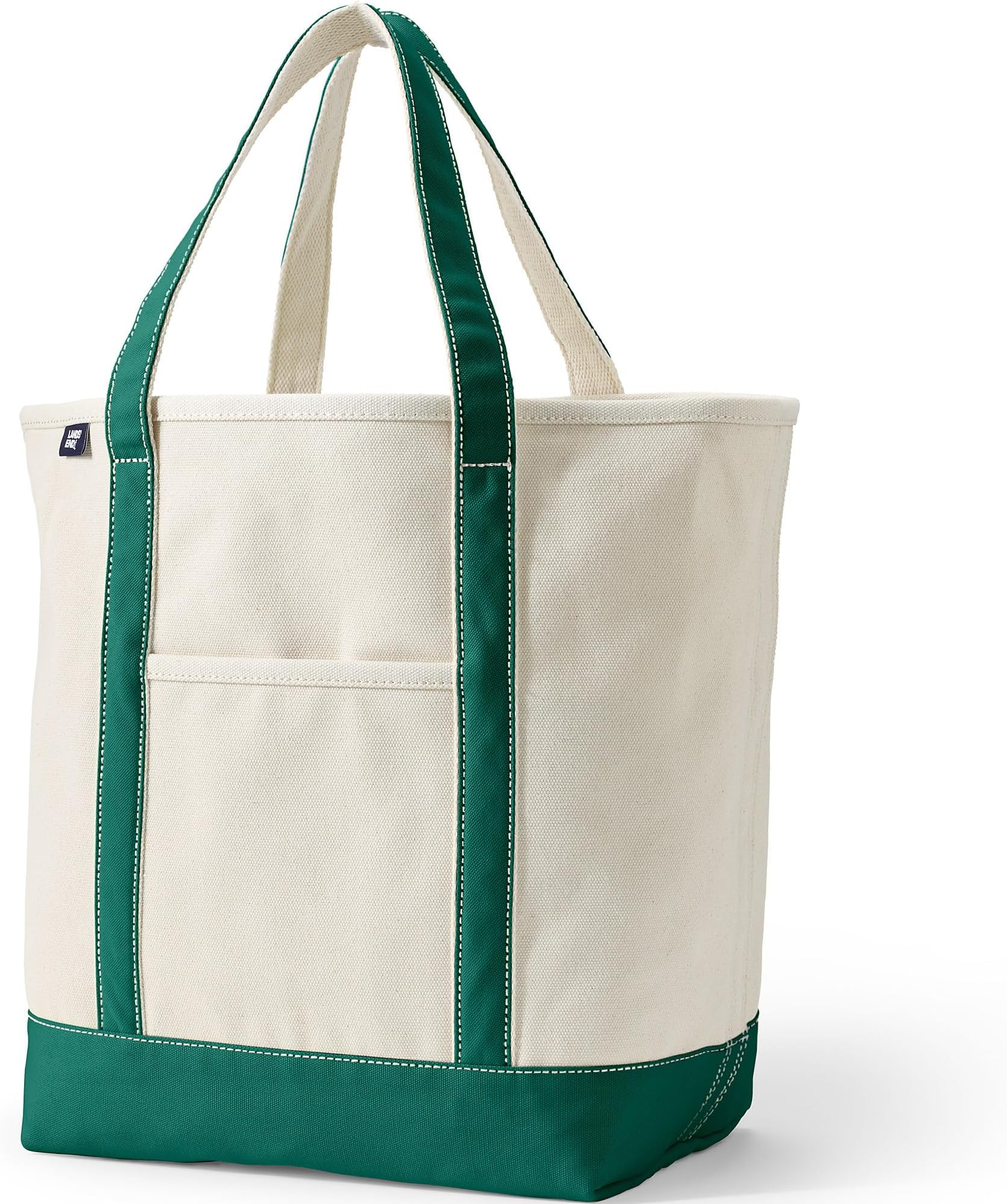 Open Top Canvas Tote Bag
