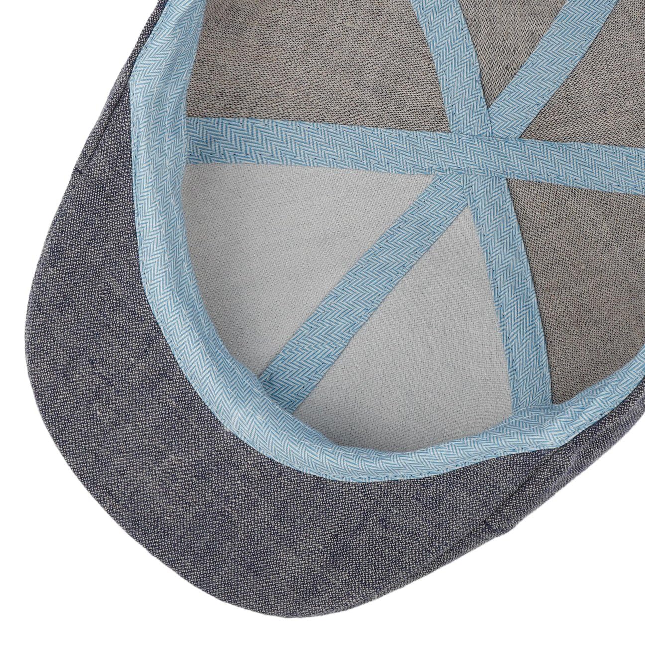 Stetson Texas Gavona Casquette Plate Lin Protection Anti-UV 40 Fabrique en UE Homme Printemps Ete