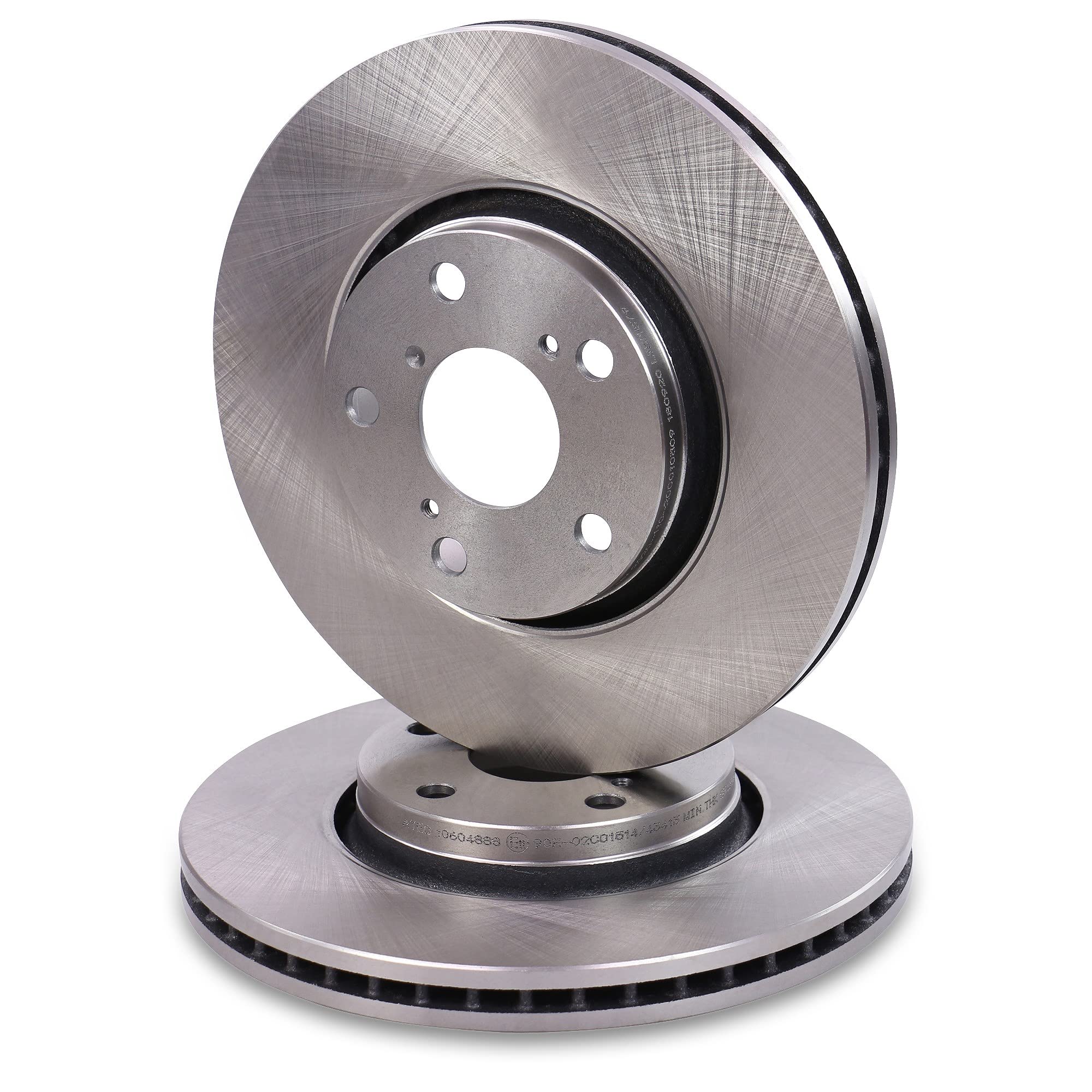 ATEC Germany Juego de frenos eje delantero incl. discos de freno Ø 295 mm | Compatible con: Toyota Auris, Auris, Auris Combi, Avensis Combi, Avensis trimestre, Verso