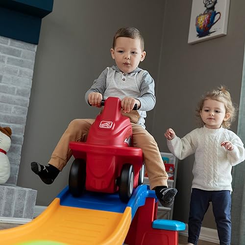 Miniatura 8 de Step2 Montaña rusa de arriba y abajo para niños edición rápida de paseo y escondite juguete de paseo para uso en interiores y exteriores