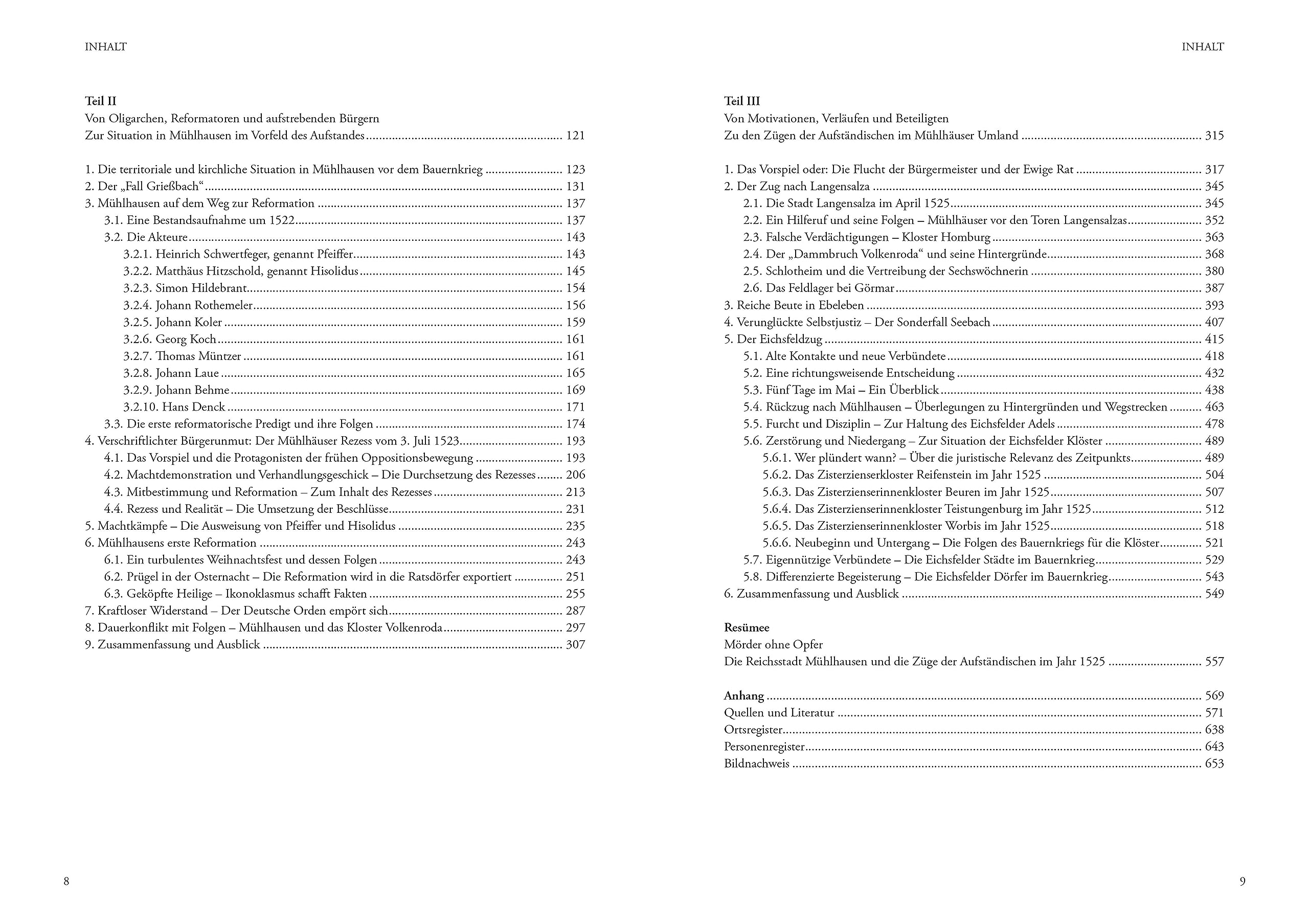 Mörder ohne Opfer: Die Reichsstadt Mühlhausen und der Bauernkrieg in Thüringen (Schriftenreihe der Friedrich-Christian-Lesser-Stiftung)