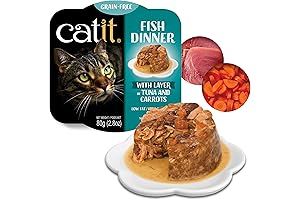 Fish Dinner with Tuna & Carrot - The Savory Choice for Healthy Feline Hydration