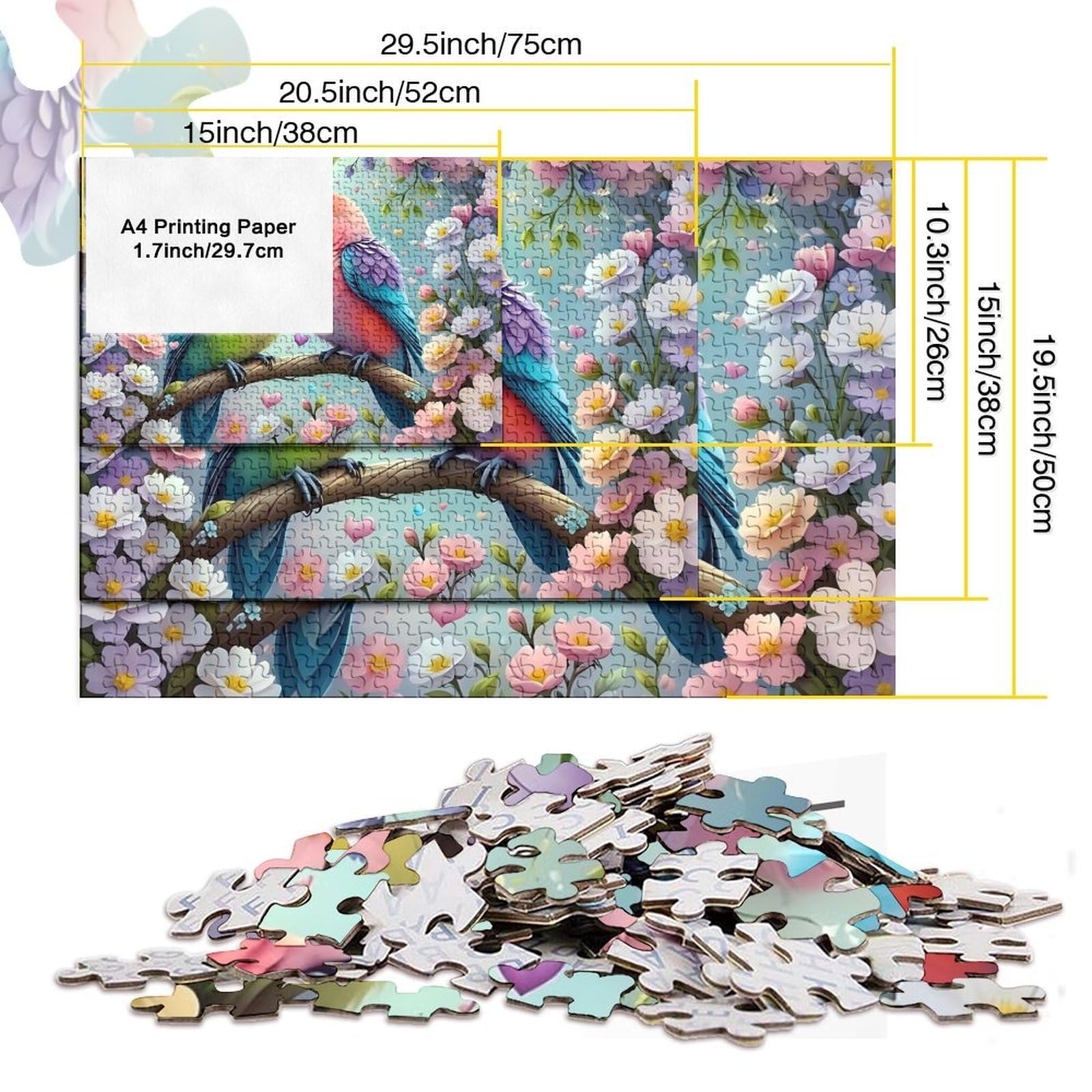 Ravensburger Puzzle Love You a Brunch Puzzle 1000 pièces Photo & Pays
