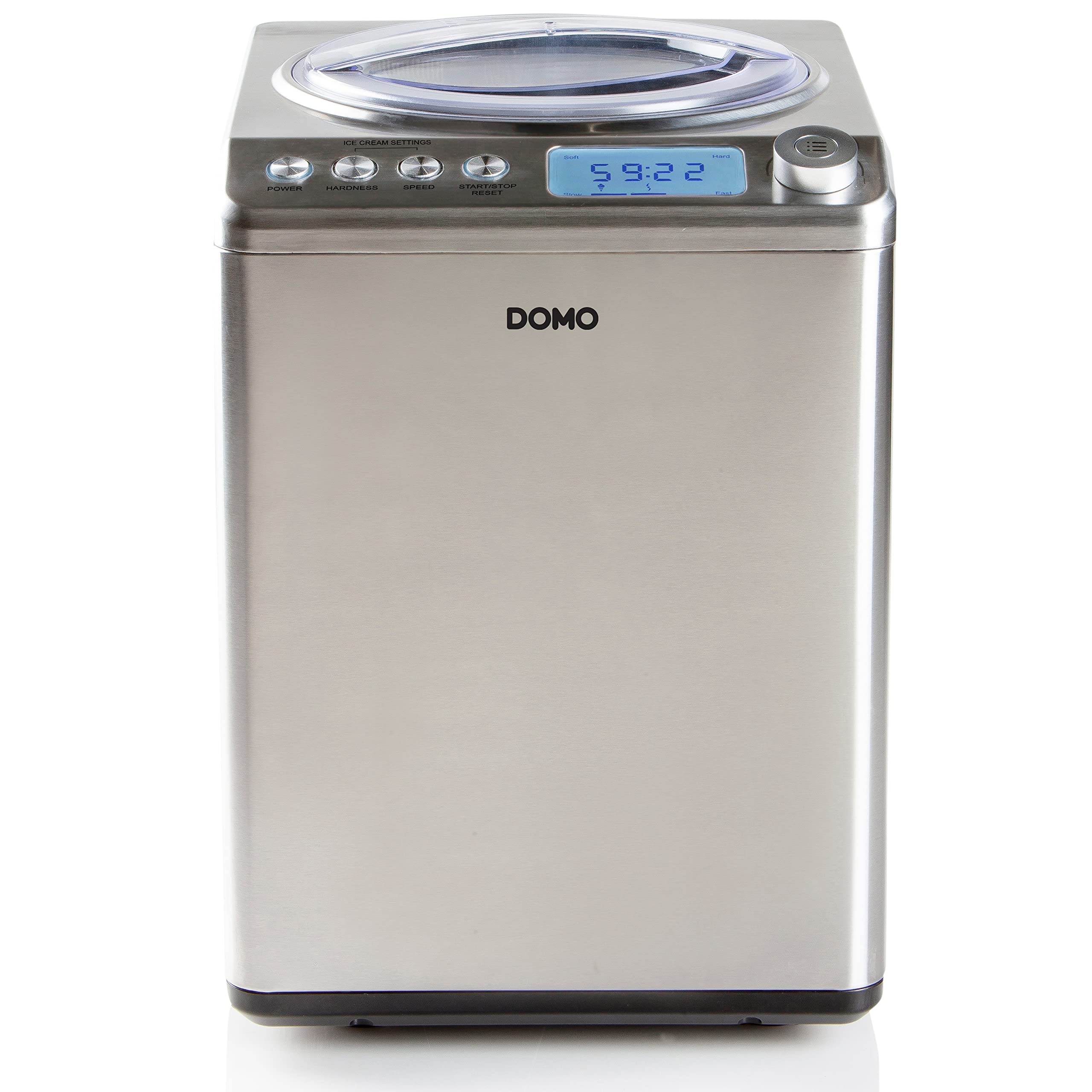 DOMO DO9232I - Heladera con compresor 'PRO' - 3 programas - Heladera compacta - 2,5 L - Acero inoxidable