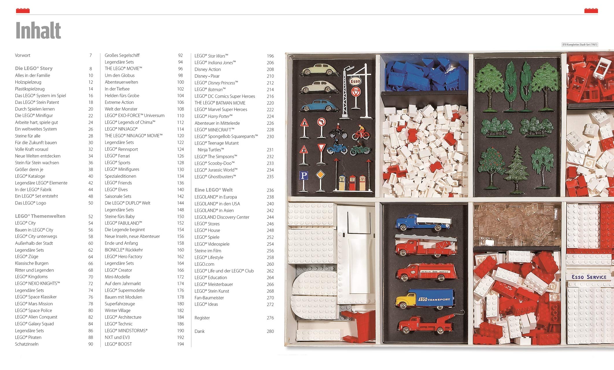 Das LEGO® Buch: Die ganze Welt der LEGO® Steine