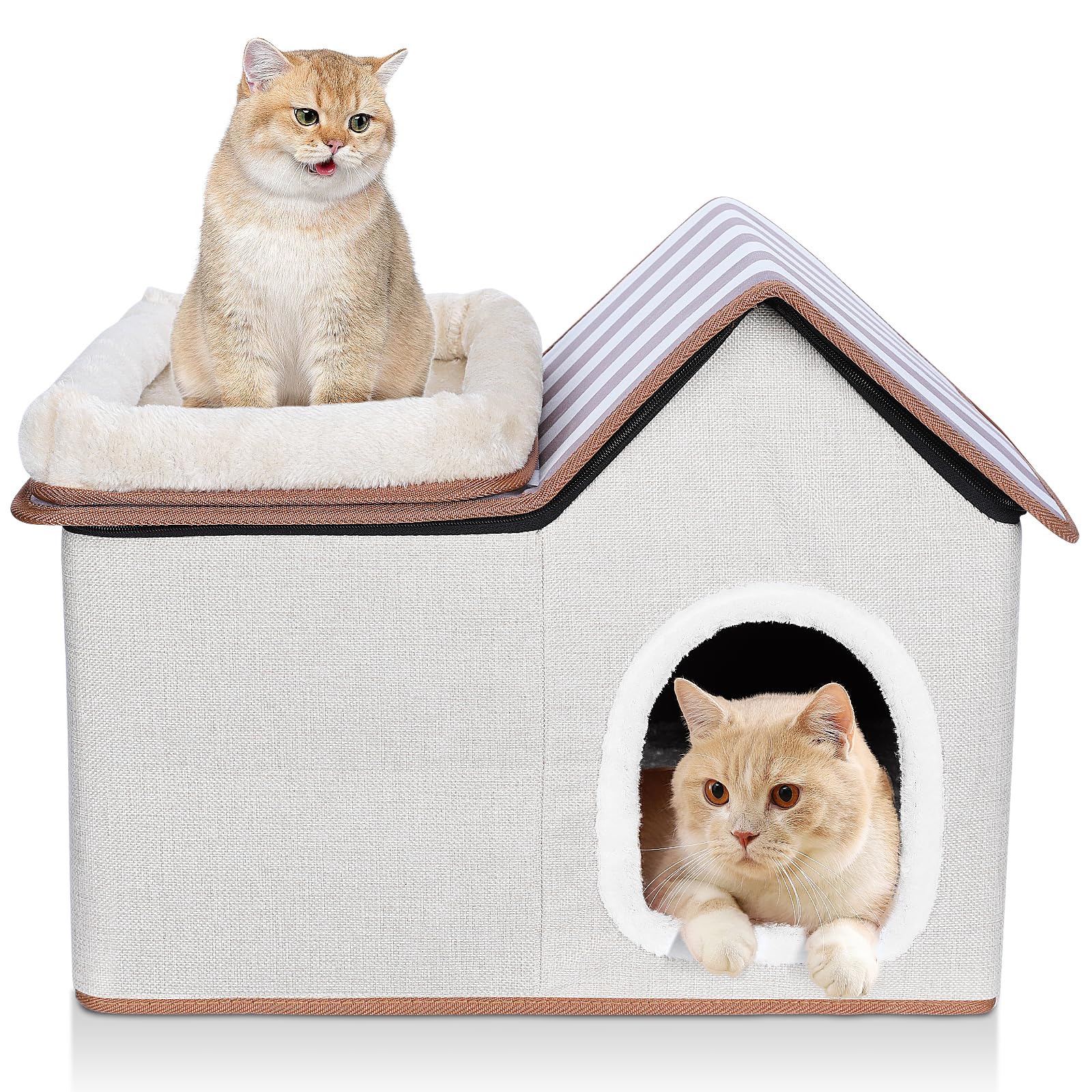 Kürbis-Katzenhöhle – Kuschelig & Waschbar Für Kleine Haustiere