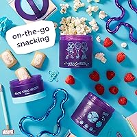 Vista 70 de Whiskware Disney Princess and the Frog, Stackable Snack Containers for Kids, 3 Stackable Snack Cups for School or Travel, Formula and Cupholder Tiana