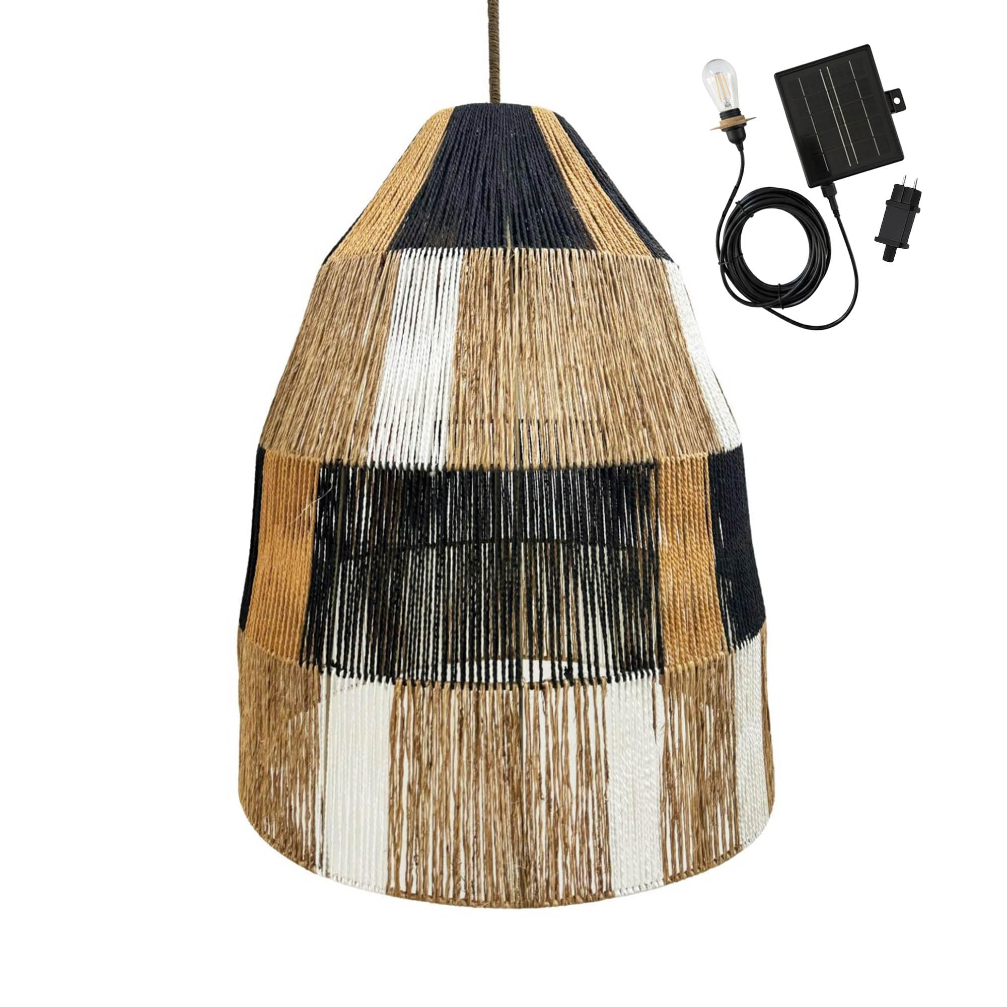 Suspension solaire ZAHARA SOLAR corde solution panne éclairage