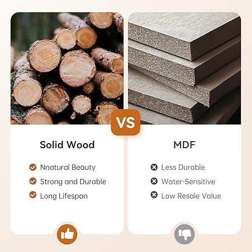 Miniatura 8 de Mesa consola de madera maciza de 63 pulgadas, mesa de entrada estrecha de 2 niveles para pasillo, entrada, sala de estar, detrás del sofá, color