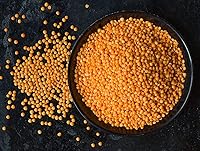 Vista 4 de Food to Live Lentejas rojas partidas, 8 onzas – Masoor Dal, seco, vegano, kosher, a granel. Fácil de cocinar. No requiere remojo. Buena fuente