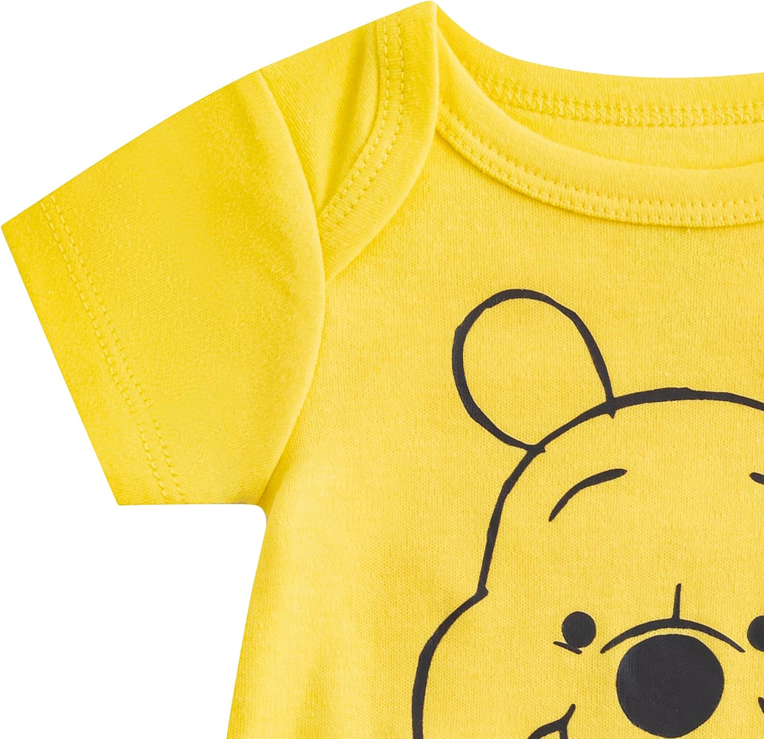 Disney Winnie the Pooh Baby Boys Bodysuit with Pants and Hat 3 Pack Set for Infant - Image 3