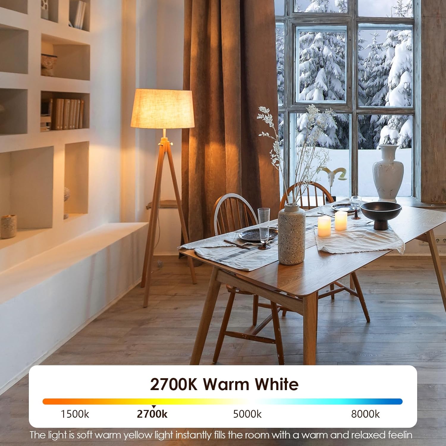 A15 LED Light Bulb 2 Pack，5W 2700K Warm Light Table Lamp Bulb Equivalent 40 Watt Light Bulbs,120V E26 Base Small Light Bulb for Home Light, Bedroom,Office, Porch,Dimmable