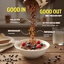MuscleBlaze High Protein Oats, Blue Tokai Cafe Mocha, 400g gallery image