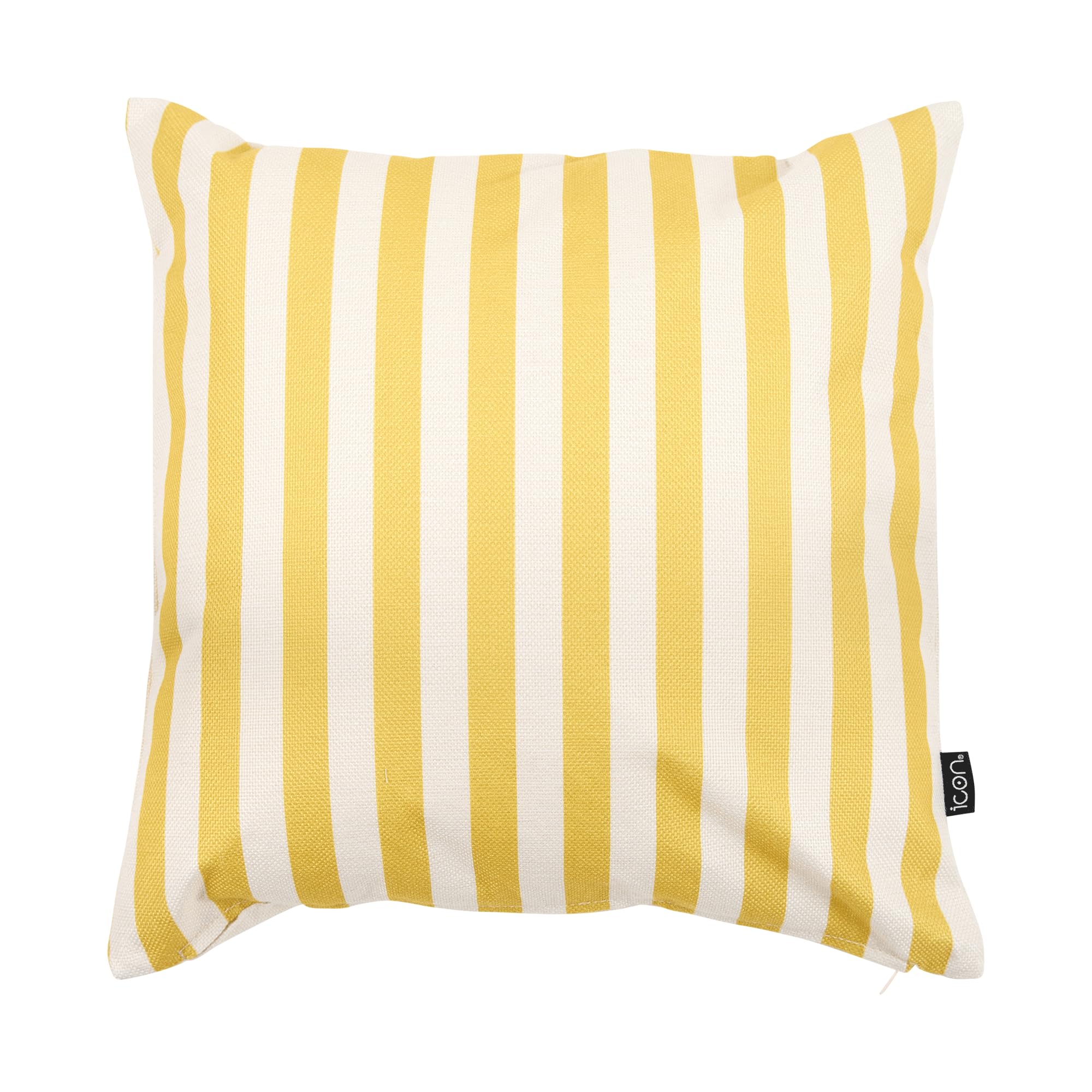 Icon Yellow Indoor Outdoor Cushions Filled, Boho Collection, X, Water Resistant, Outdoor Cushions For Garden Furniture, Lounge, Garden, Patio 43Cm