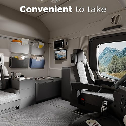 Miniatura 6 de OSKIE DR POCKET RACK Estante de archivos de pared, bolsillo único, organizador de metal para documentos de tamaño carta, organizador de escritorio