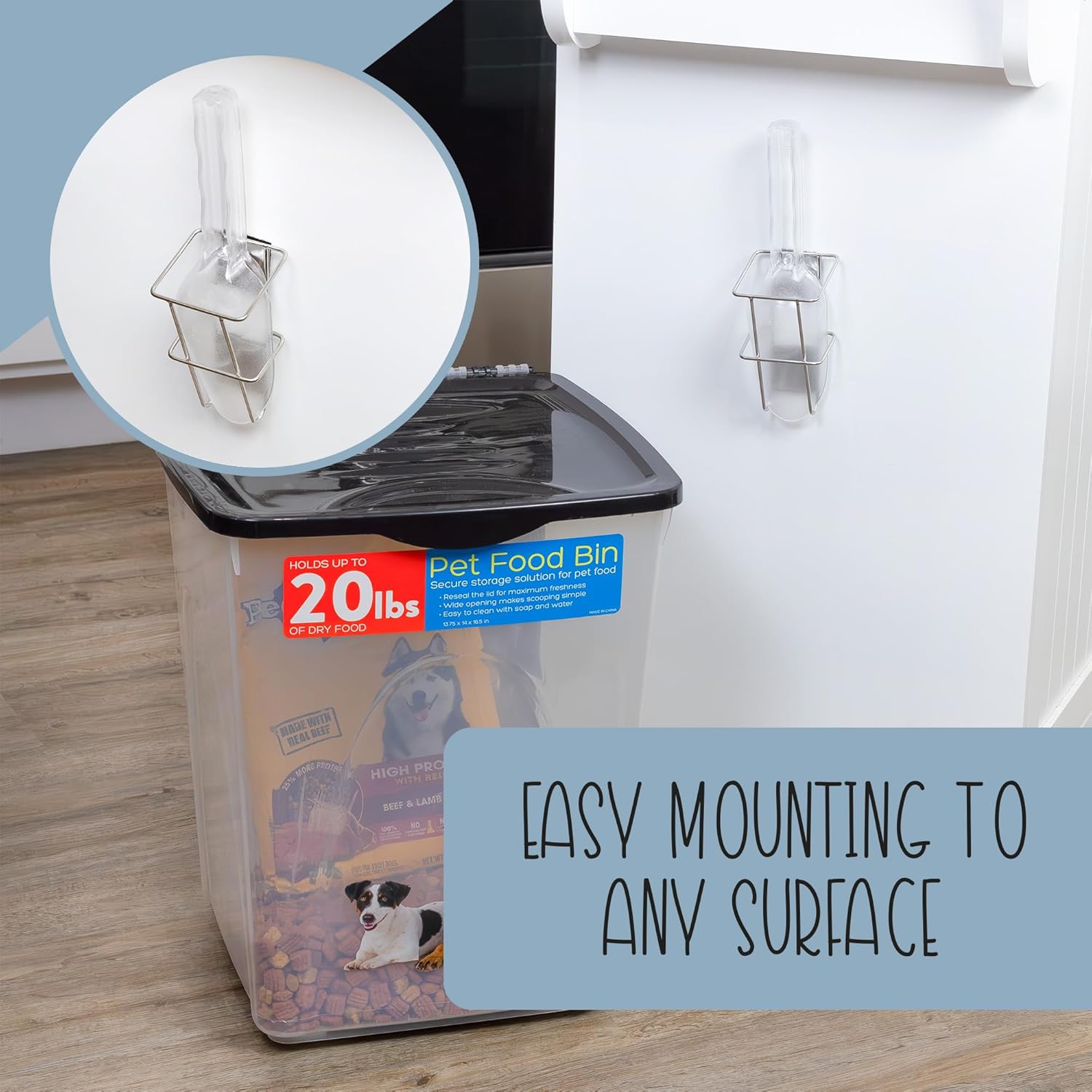 Ice Maker Scoop w/Holder; Scooper Accory for Counter Ice