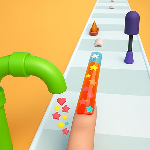 Long Nail Stack: Fashion Style Games for Trendy Nail Art