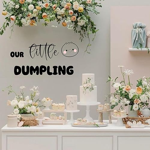 Vista 46 de Calcomanía de pared con texto en inglés «We Over The Moon About You», decoración de baby shower, calcomanías de decoración de pared para guardería