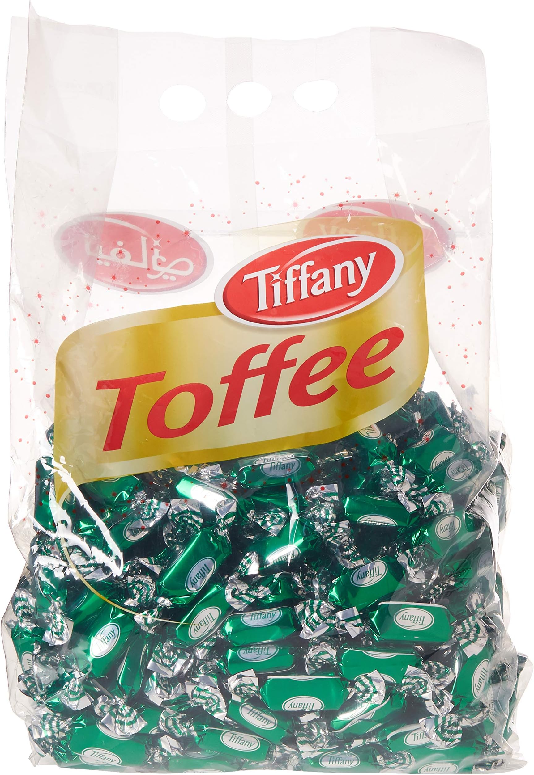 Tiffany, Deluxe, Assortment Of Delicious Toffees, Green, 2.5Kg