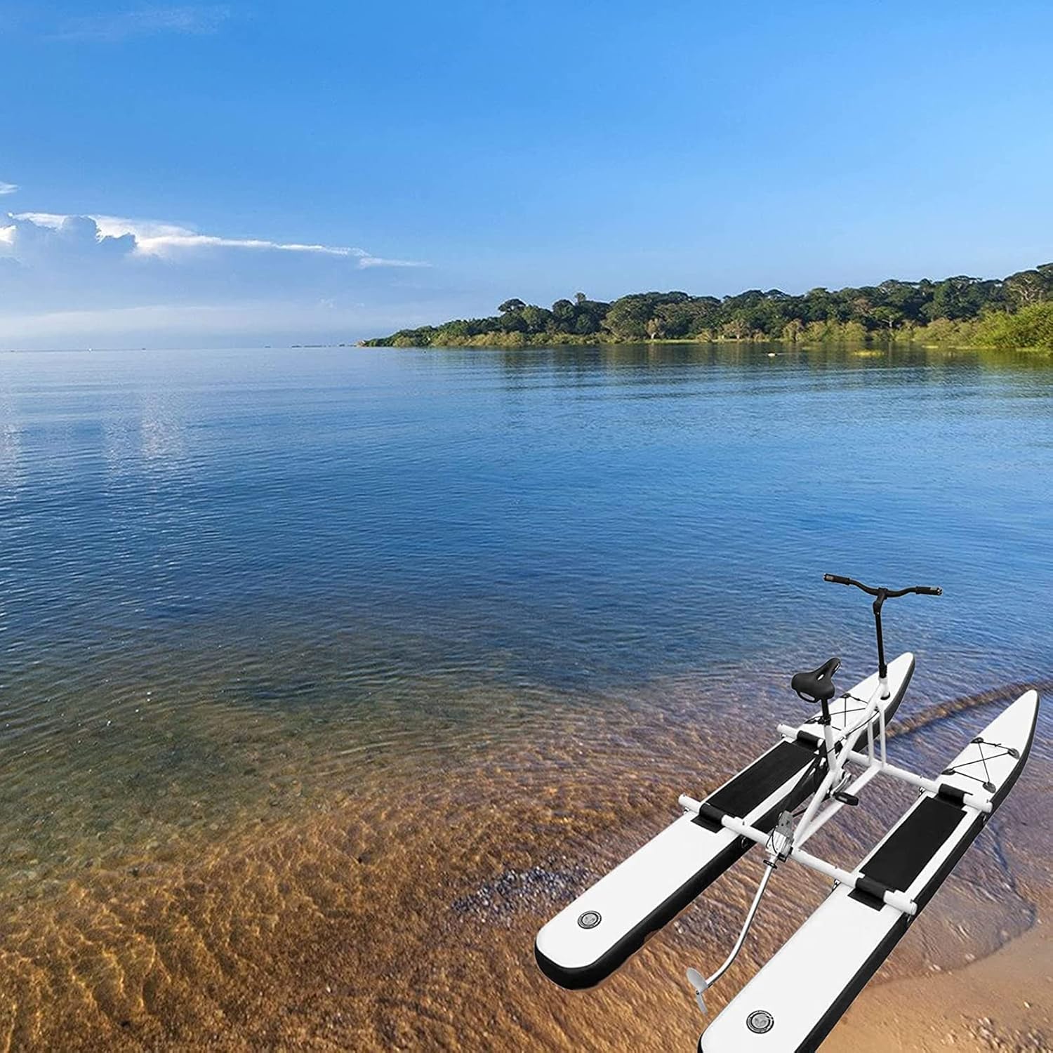 SUP Rower wodny, Rower wodny Nadmuchiwany kajak Jezioro Rower Łódź, Rower wodny z deską wiosłową Jezioro Pedał Rower Łódź