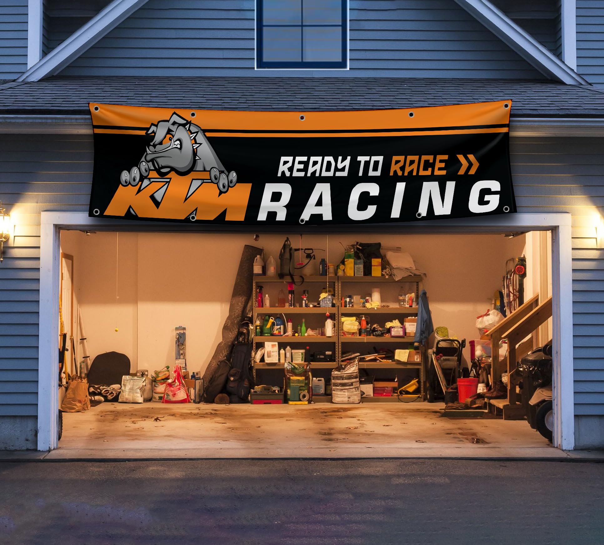 Sell large banner flag 3x5ft [SUZUKI Racing]garage room decora 17978 in