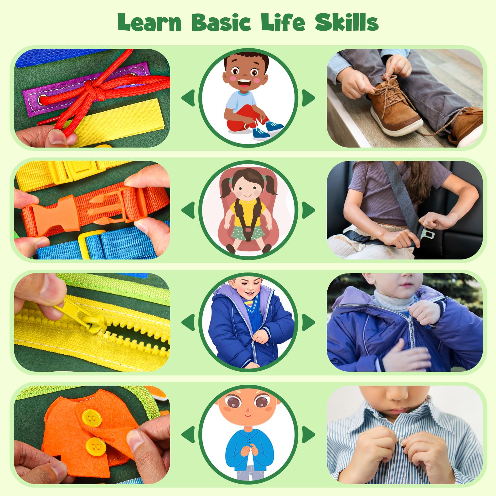 Busy Board Montessori Toys - Image 4