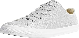 white leather converse rose gold