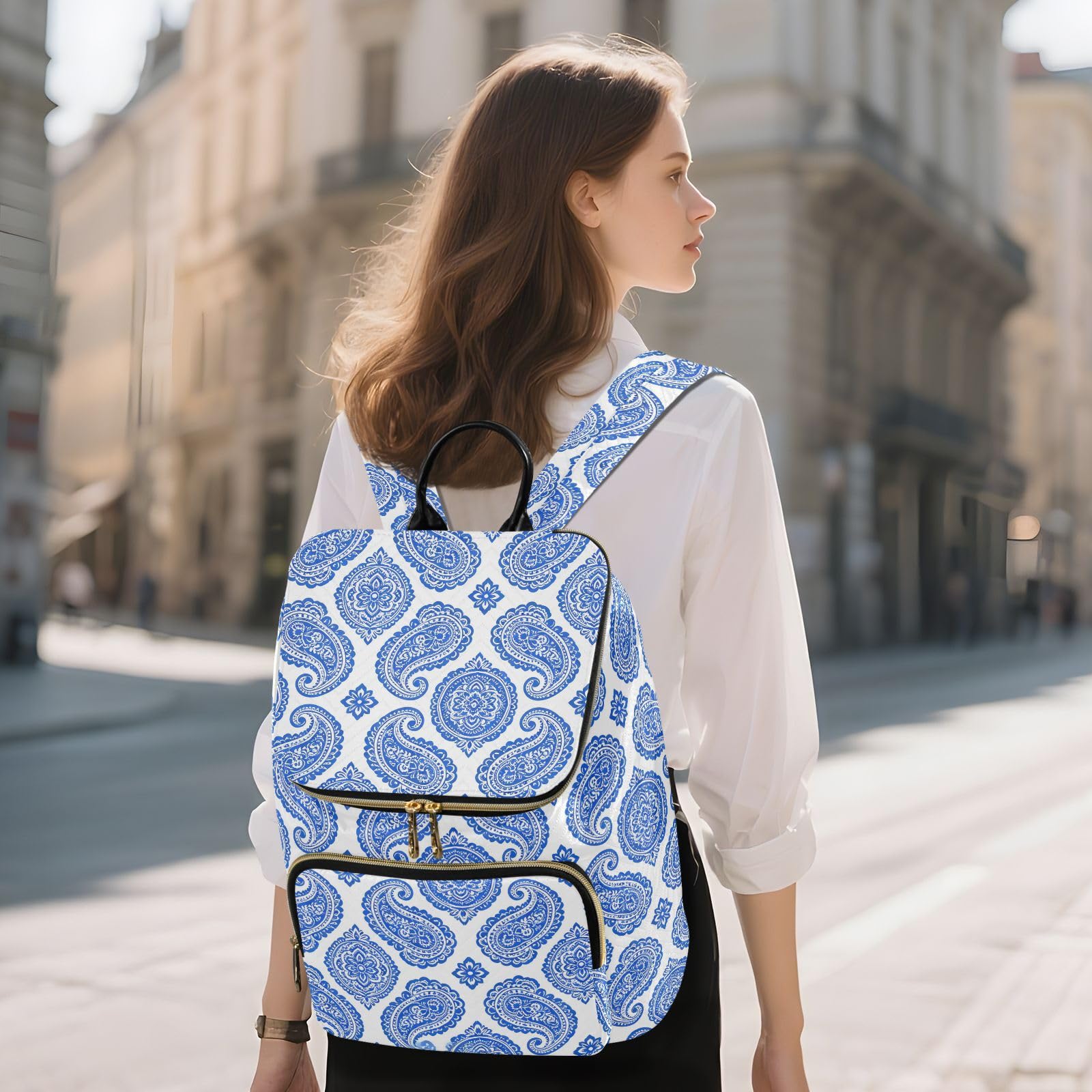 Zaino da donna, 15 l, alla moda, morbido, leggero, adatto a tutti gli