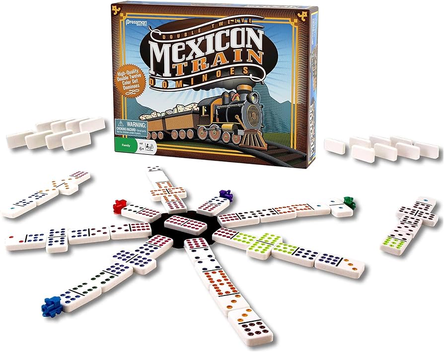 Amazon.com: Mexican Train Dominoes - Beautiful Color Dot Double 12 Amazon.com: Mexican Train Dominoes - Beautiful Color Dot Double 12