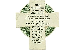 Roman Petite Standing Cross Celtic Irish Blessing Home Decor