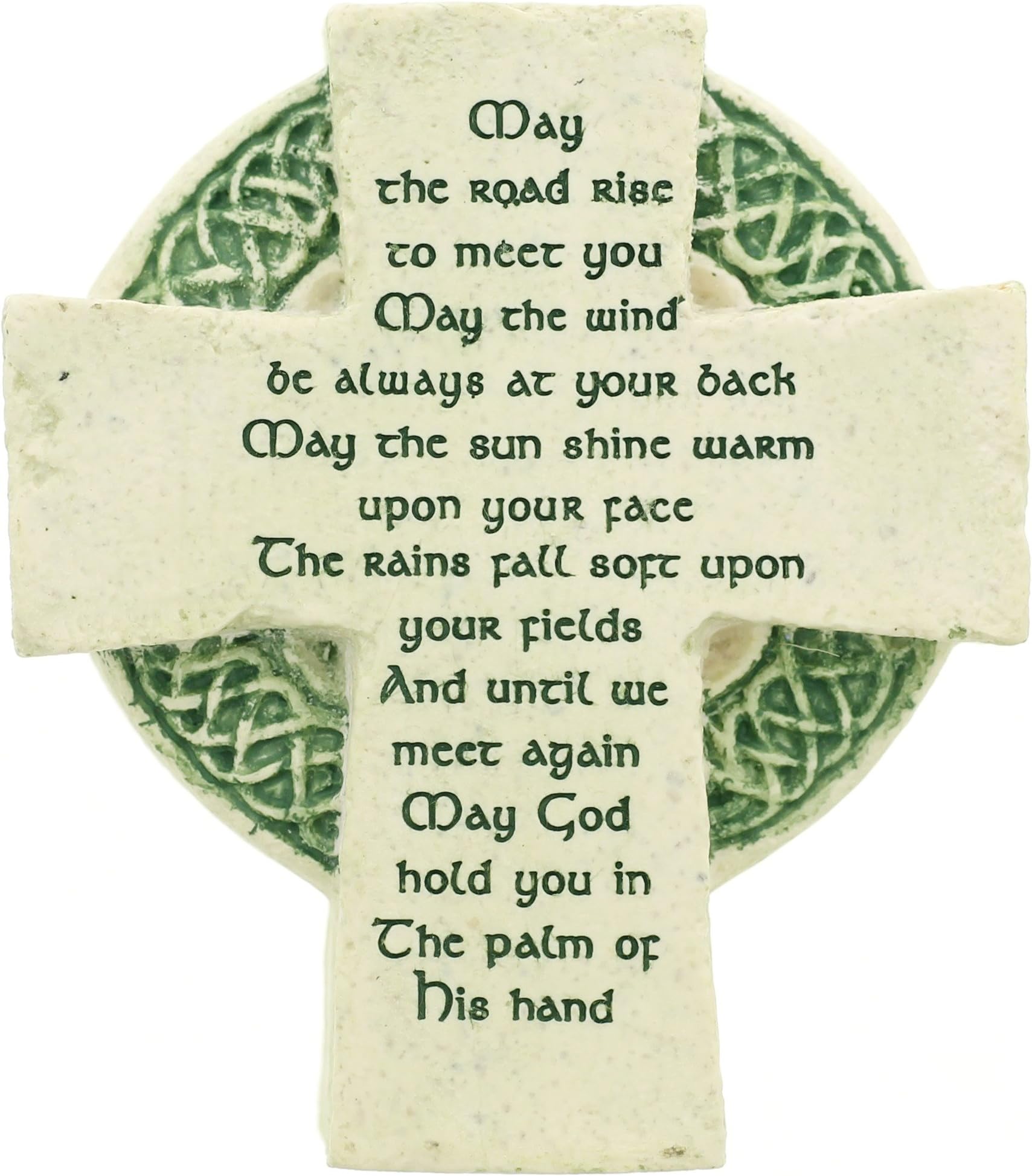 Roman Petite Standing Cross Celtic Irish Blessing