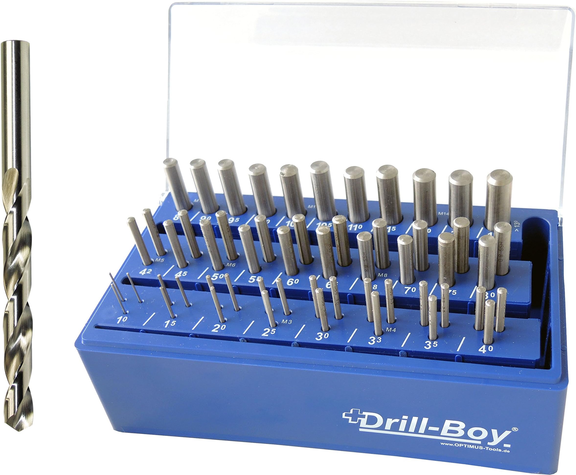 Drill boy 233837055-plastic holder with law, the version nuda ripened split 2 mm diameter, 55 Piece
