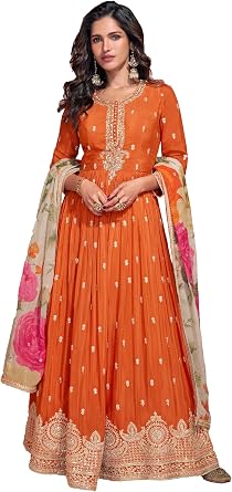 Indian Pakistani ready to wear anarkali gown for Events/Party/Festivals and ocassions for women 2895