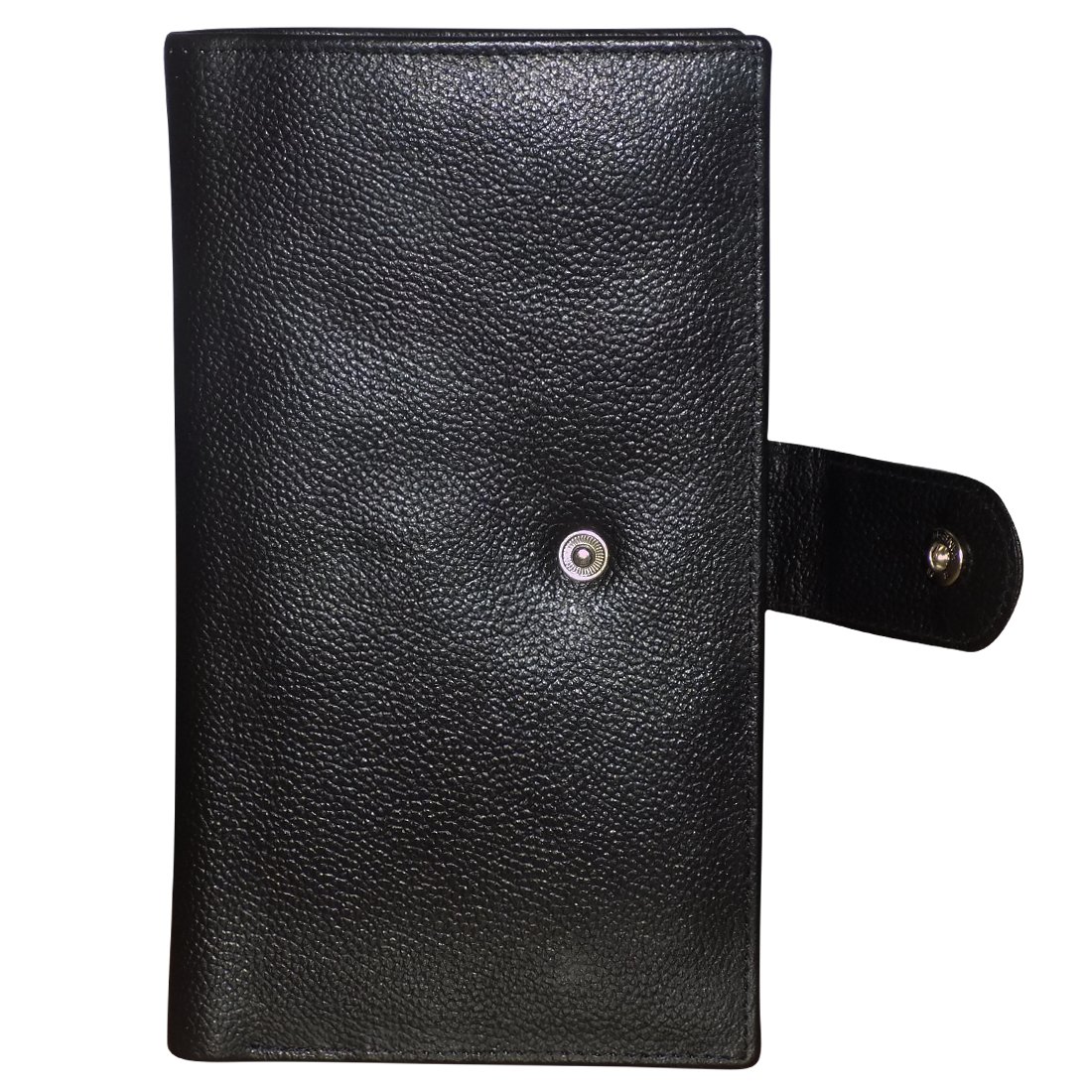style98 Leather Travel Passport Document Holder for 2 Passports (Black Beige) -33852IAS-picture-10