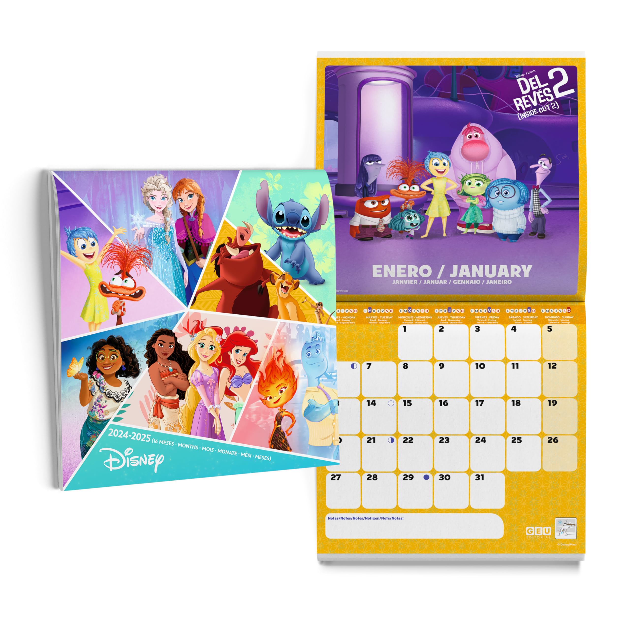 Disney Planning Calendar