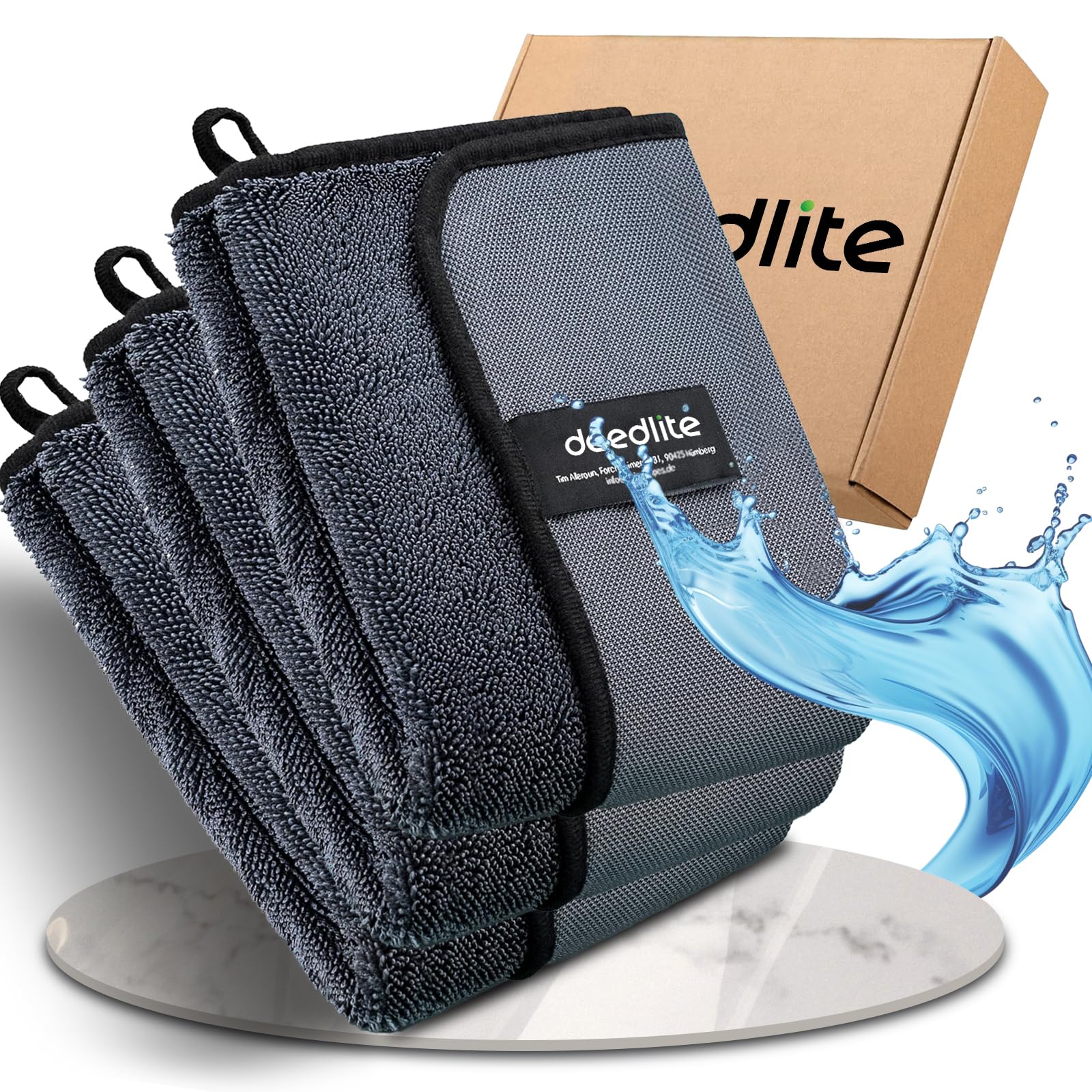 Shiny Bath Wipes XXL Trockentuch Dusche Fast Dry Auto Trockentuch - Bild 10 von 26
