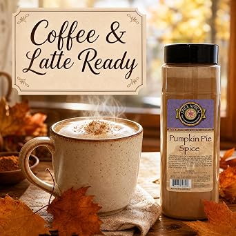 Spice Appeal Pumpkin Pie Spice Powder - 16 oz Seasoning | Gluten-Free, Vegan, Non-GMO, 5-Ingredient Blend, Cinnamon Ginger Nutmeg, Shaker Jar, Coffee and Latte Ready