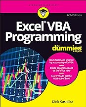 Excel VBA Programming For Dummies (For Dummies (Computer/Tech))