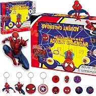 SWIND Advent Calendar 2026 Christmas Countdown Calendar With 24pcs Unique Gift for Girls and Boys Blind Box DIY Creative Decor Charm Bracelet Key Chain Brooch for Children