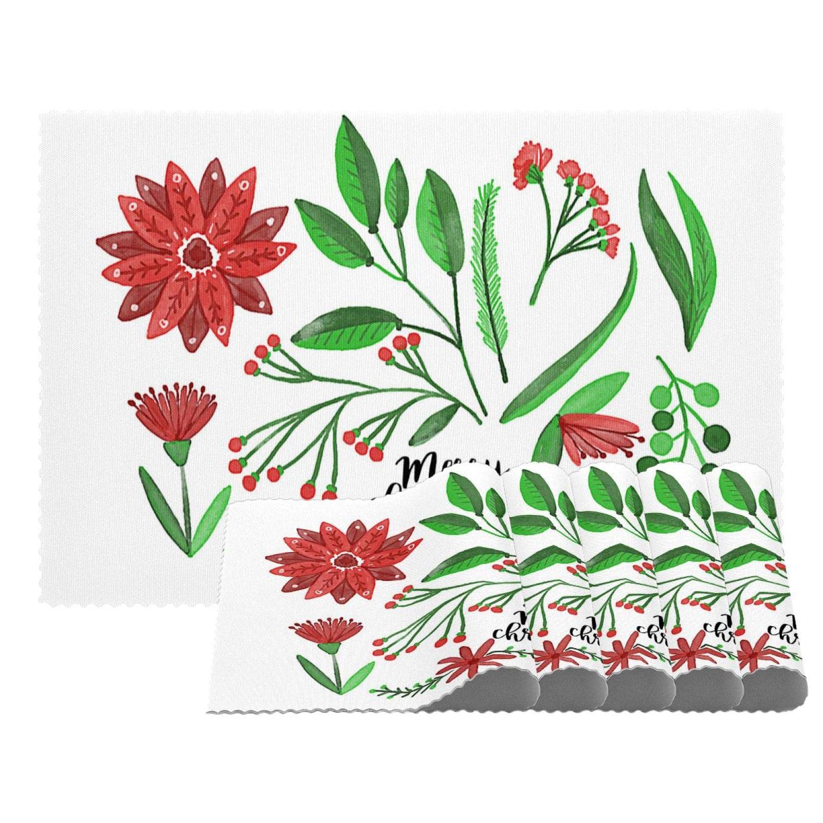 Amazon.co.jp: ランチョンマット ノンスリップランチョンマット