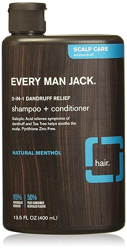EVERY MAN JACK Champú + acondicionador para alivio del cuero cabelludo, 13.5 FZ disponible en Yaxa Peru