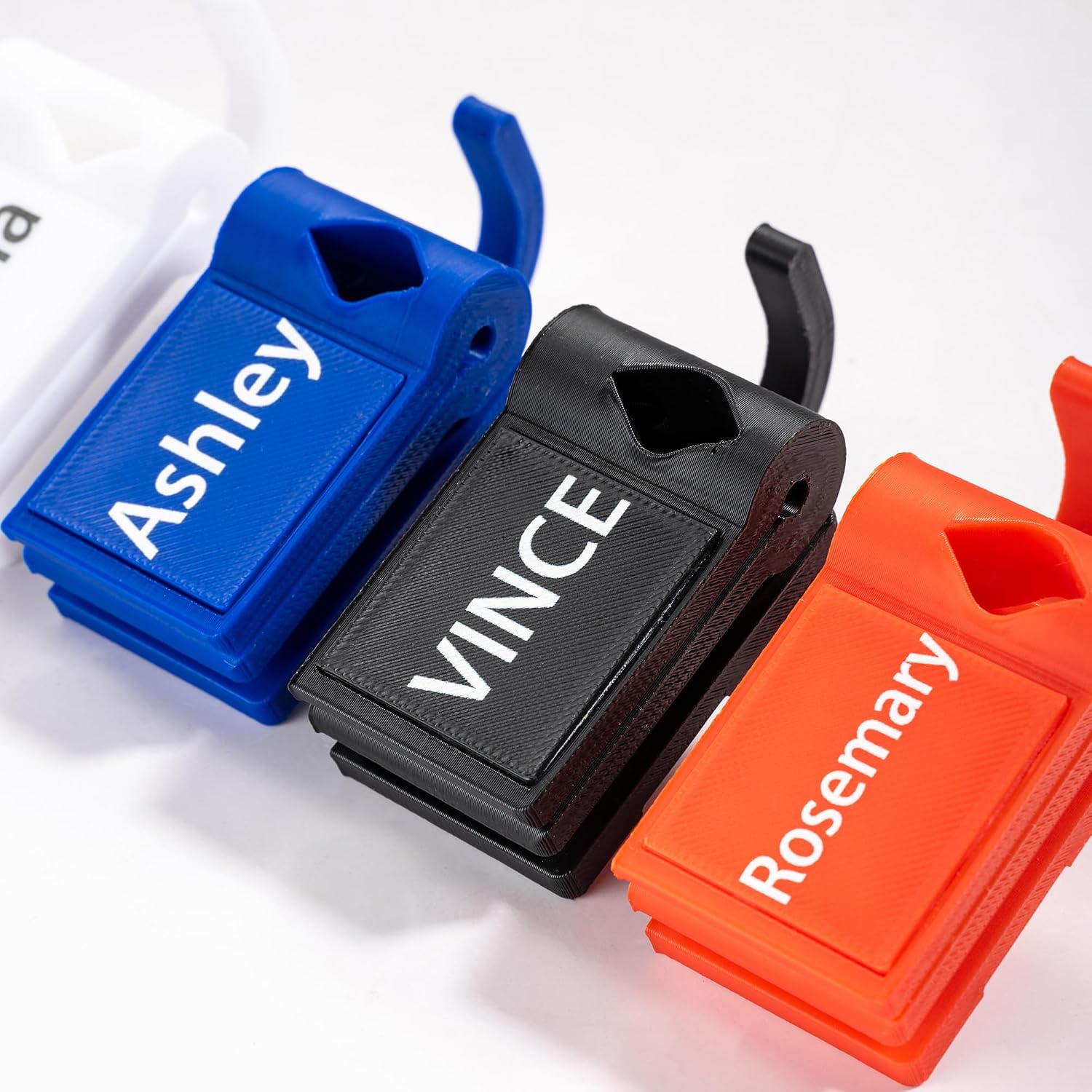 Personalized 3D Bow Holder for Music Stand, Custom Name with Pencil Clip for Sheet Music Markings or Note Annotations, Portable Bow Hook Storage Rack for Violin Cello Viola
