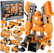 Constructo Modular Transforming Toy Set, 35pcs Magnetic Robots | Constructo Toy Magnetics Transform Engineering Car Toys, Magnetics Cars Toy Transforming Toys Gifts For Boys Girls