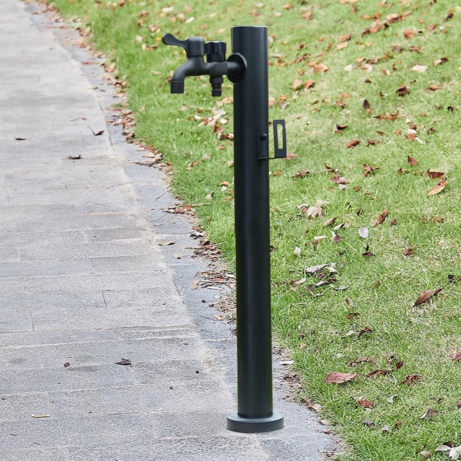 Water Butt tap, Vertical Garden Water Column, Freestanding Hose Stand(Height: 95cm/37.4in)